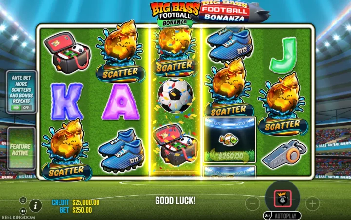 Big Bass Football Bonanza screenshot 4