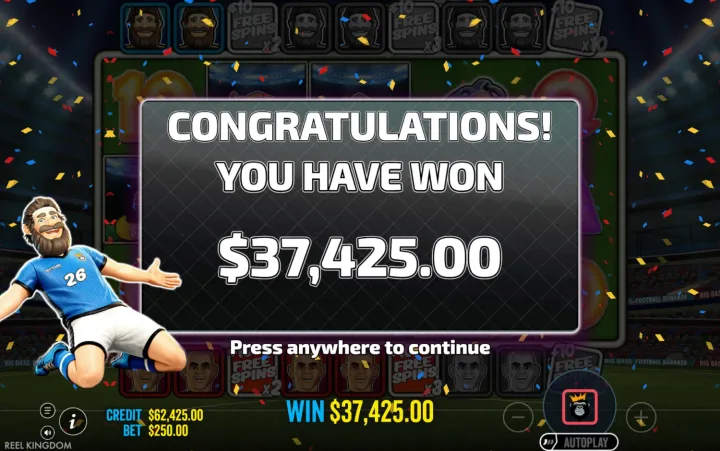 Big Bass Football Bonanza screenshot 9